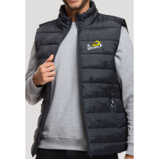 HB HOUPLINES-DOUDOUNE SANS MANCHE KYLE NOIR