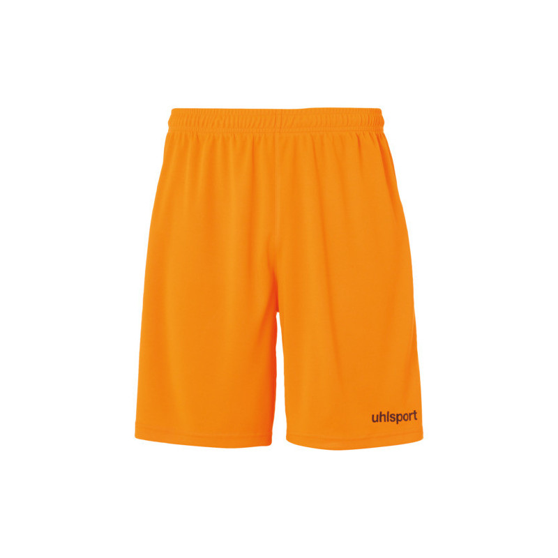 UHLSPORT CENTER BASIC SHORT WITHOUT SLIP ORANGE FLUO