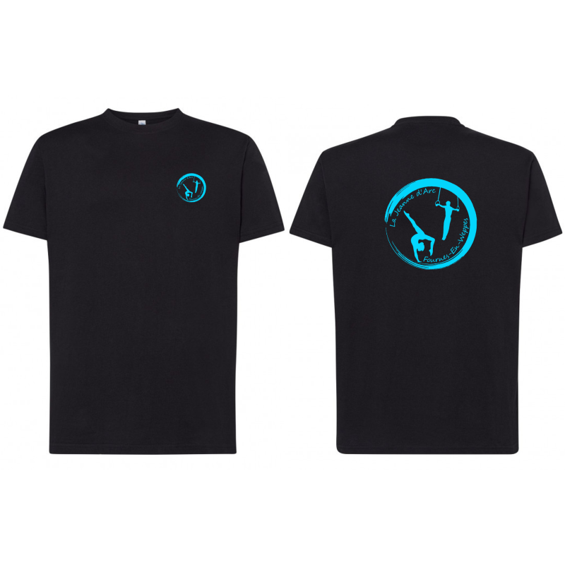 LA JEANNE D'ARC-TEE-SHIRT NOIR