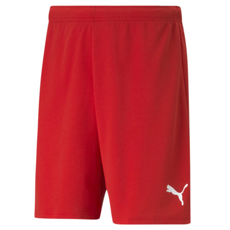 PUMA SHORT TEAMRISE ROUGE
