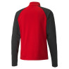 PUMA TEAM LIGA 1/4 ZIP TOP ROUGE