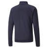 PUMA TEAMLIGA 1/4 ZIP TOP BLEU MARINE