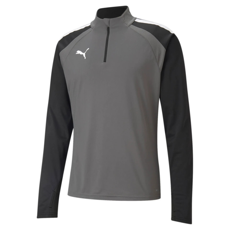 PUMA TEAMLIGA 1/4 ZIP TOP GRIS