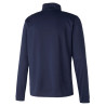 PUMA TEAMRISE 1/4 ZIP TOP BLEU MARINE