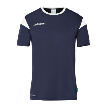 MAILLOT UHLSPORT SQUAD 27 MC GRIS FONCE BLEU MARINE/BLANC