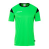 MAILLOT UHLSPORT SQUAD 27 MC VERT FLUO/NOIR