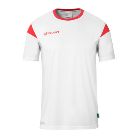 MAILLOT UHLSPORT SQUAD 27 MC BLANC/ROUGE