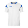 MAILLOT UHLSPORT SQUAD 27 MC BLANC/AZUR