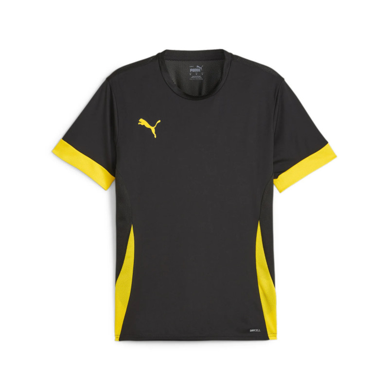 PUMA TEAMGOAL MATCHDAY JERSEY NOIR/JAUNE