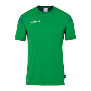 MAILLOT UHLSPORT SQUAD 27 MC VERT/LAGON