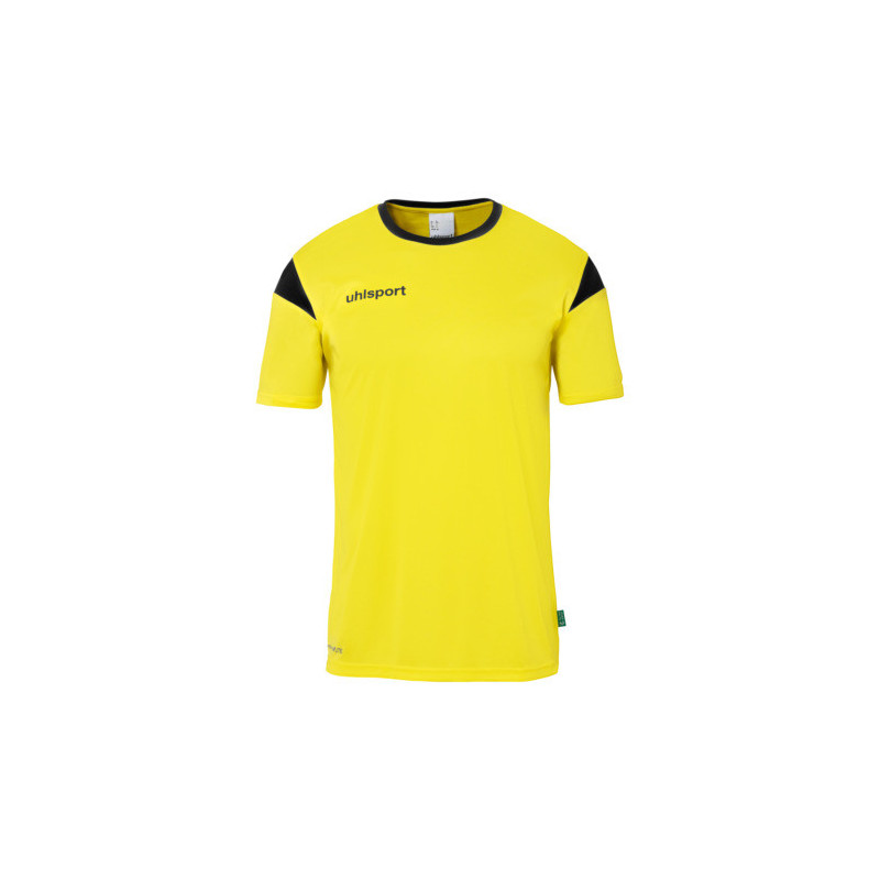 MAILLOT UHLSPORT SQUAD 27 MC JAUNE CITRON/NOIR