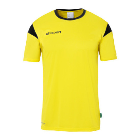MAILLOT UHLSPORT SQUAD 27 MC JAUNE CITRON/NOIR