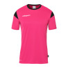 MAILLOT UHLSPORT SQUAD 27 MC ROSE FUSCHIA/NOIR