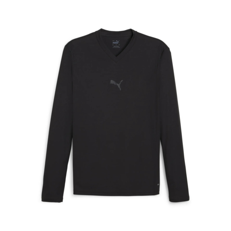 PUMA TEAMGOAL BASELAYER TEE LS NOIR