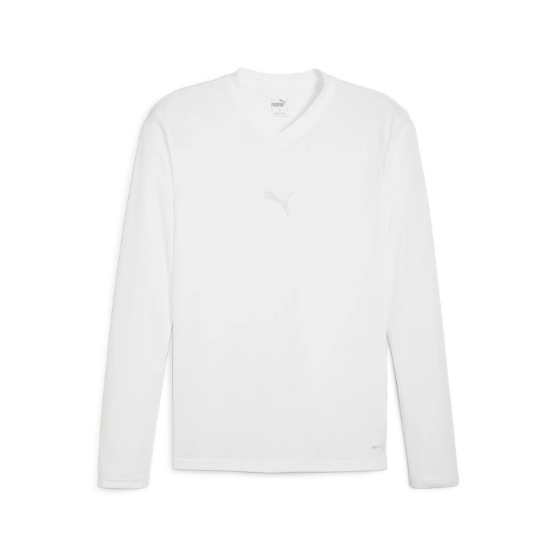 PUMA TEAMGOAL BASELAYER TEE LS BLANC