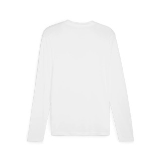 PUMA TEAMGOAL BASELAYER TEE LS BLANC