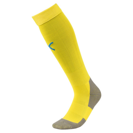 PUMA TEAMLIGA SOCKS CORE JAUNE/BLEU
