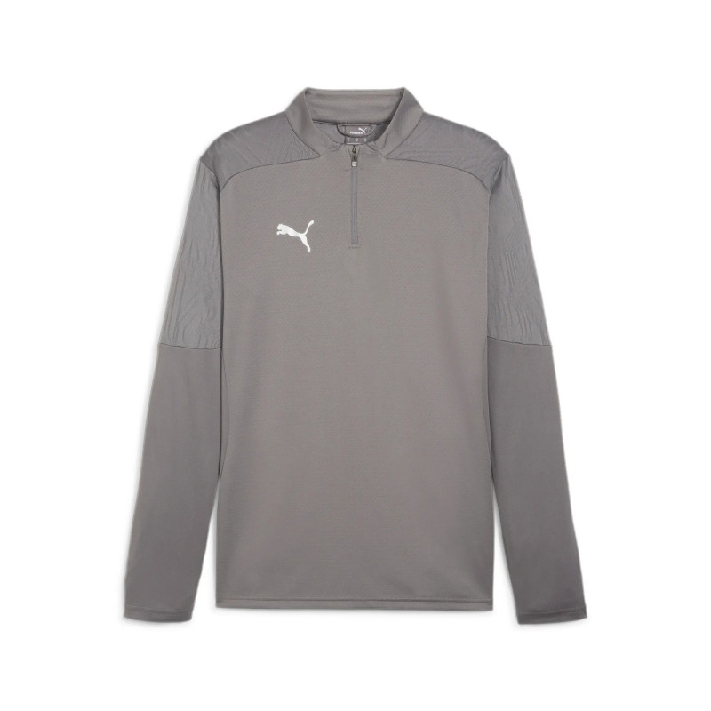 PUMA TEAMFINAL TRAINING 1/4 ZIP GRIS