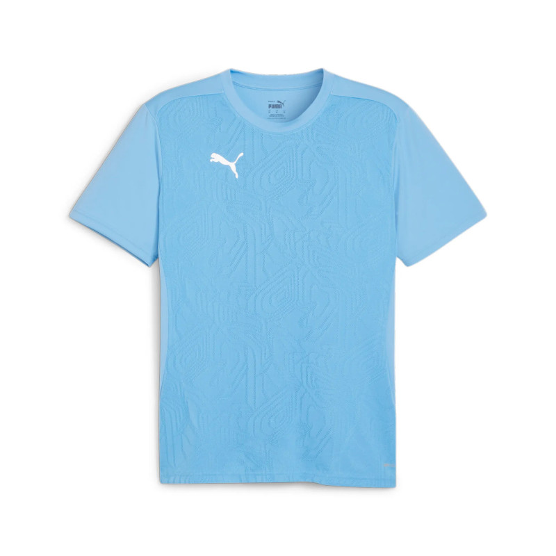 PUMA TEAMFINAL TRAINING JERSEY BLEU CLAIR