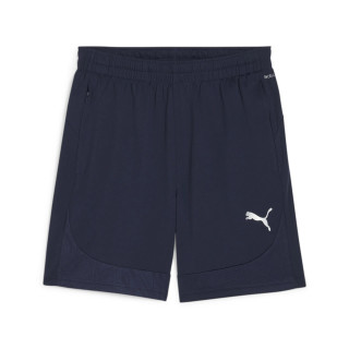 PUMA TEAMFINAL TRAINING SHORT BLEU MARINE