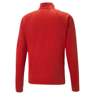 PUMA TEAMLIGA 1/4 ZIP TOP GRAPHIC ROUGE
