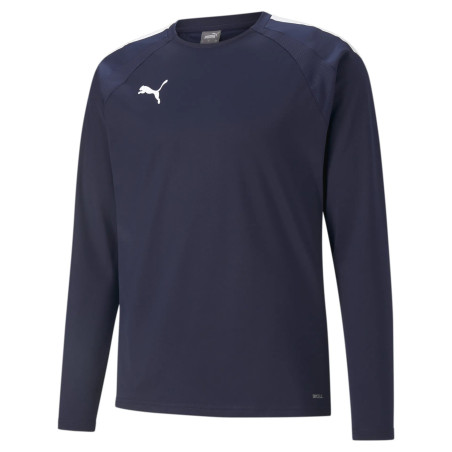 PUMA TEAMLIGA TRAINING SWEAT BLEU MARINE