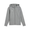 PUMA TEAMFINAL CASUAL HOODIED JKT GRIS