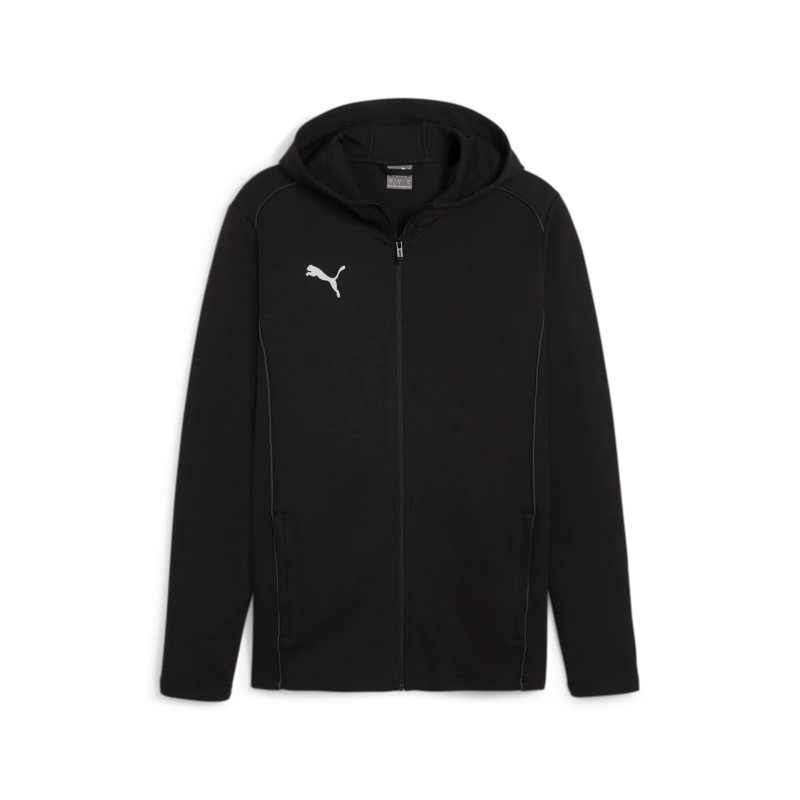 PUMA TEAMFINAL CASUAL HOODIED JKT NOIR