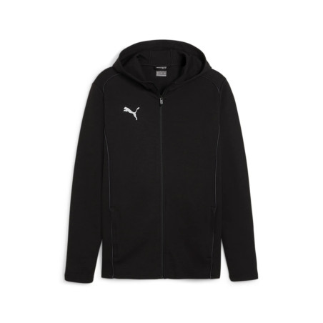 PUMA TEAMFINAL CASUAL HOODIED JKT NOIR