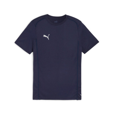 PUMA TEAMFINAL CASUAL TEE BLEU MARINE
