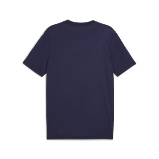 PUMA TEAMFINAL CASUAL TEE BLEU MARINE