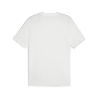 PUMA TEAMFINAL CASUAL TEE BLANC