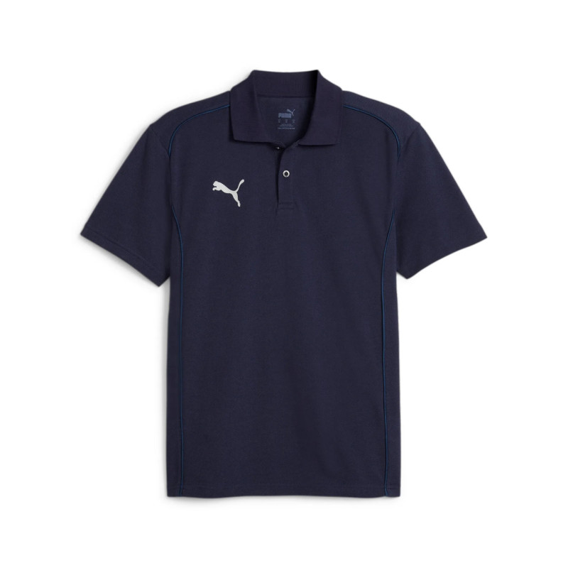 PUMA TEAMFINAL CASUAL POLO BLEU MARINE