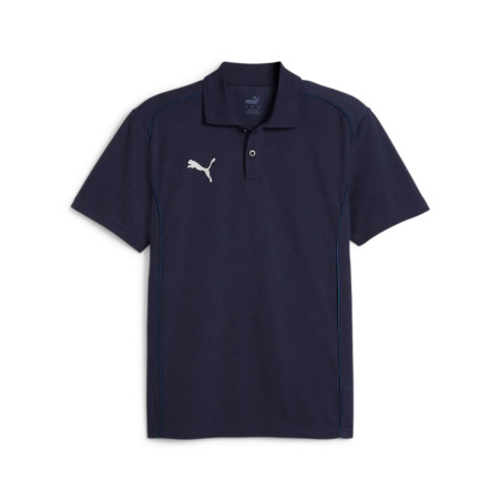 PUMA TEAMFINAL CASUAL POLO BLEU MARINE