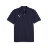 PUMA TEAMFINAL CASUAL POLO BLEU MARINE