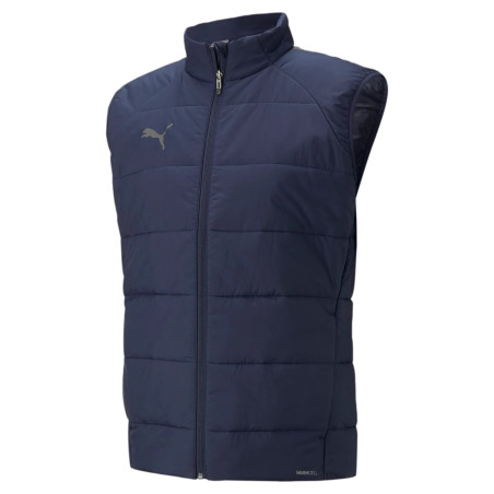 PUMA TEAMLIGA VEST JACKET BLEU MARINE