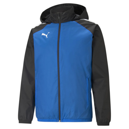 PUMA TEAMLIGA ALL WEATHER JACKET BLEU
