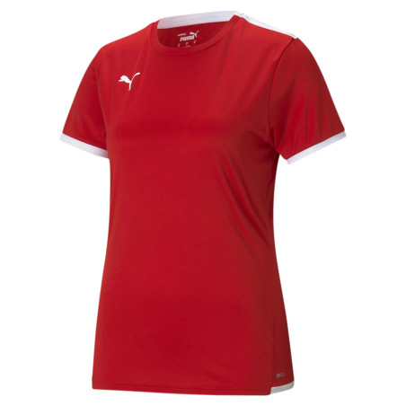 PUMA TEAMLIGA JERSEY WMN ROUGE