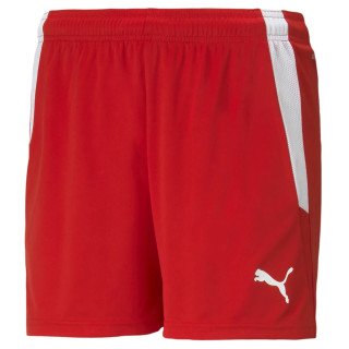 PUMA TEAMLIGA SHORT WMN ROUGE