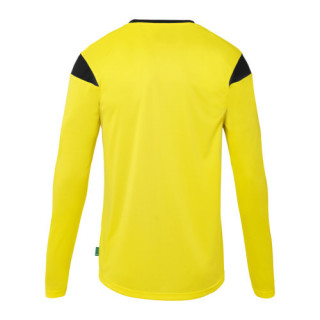 MAILLOT UHLSPORT SQUAD 27 ML JAUNE CITRON/NOIR