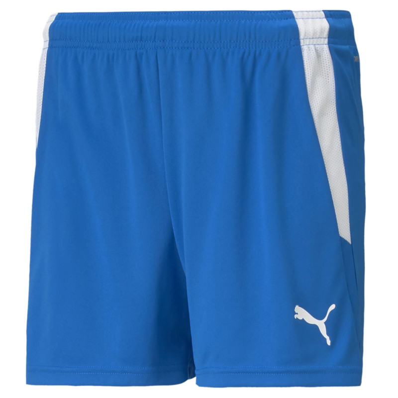 PUMA TEAMLIGA SHORT WMN BLEU