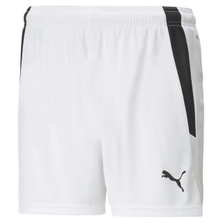 PUMA TEAMLIGA SHORT WMN BLANC