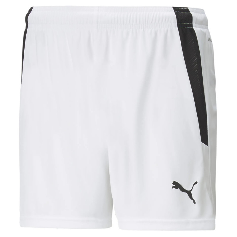 PUMA TEAMLIGA SHORT WMN BLANC
