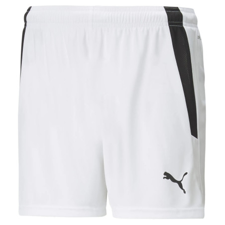 PUMA TEAMLIGA SHORT WMN BLANC