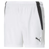 PUMA TEAMLIGA SHORT WMN BLANC