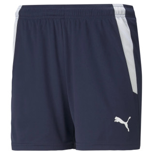 PUMA TEAMLIGA SHORT WMN BLEU MARINE