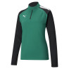 PUMA TEAMLIGA 1/4 ZIP TOP WMN VERT