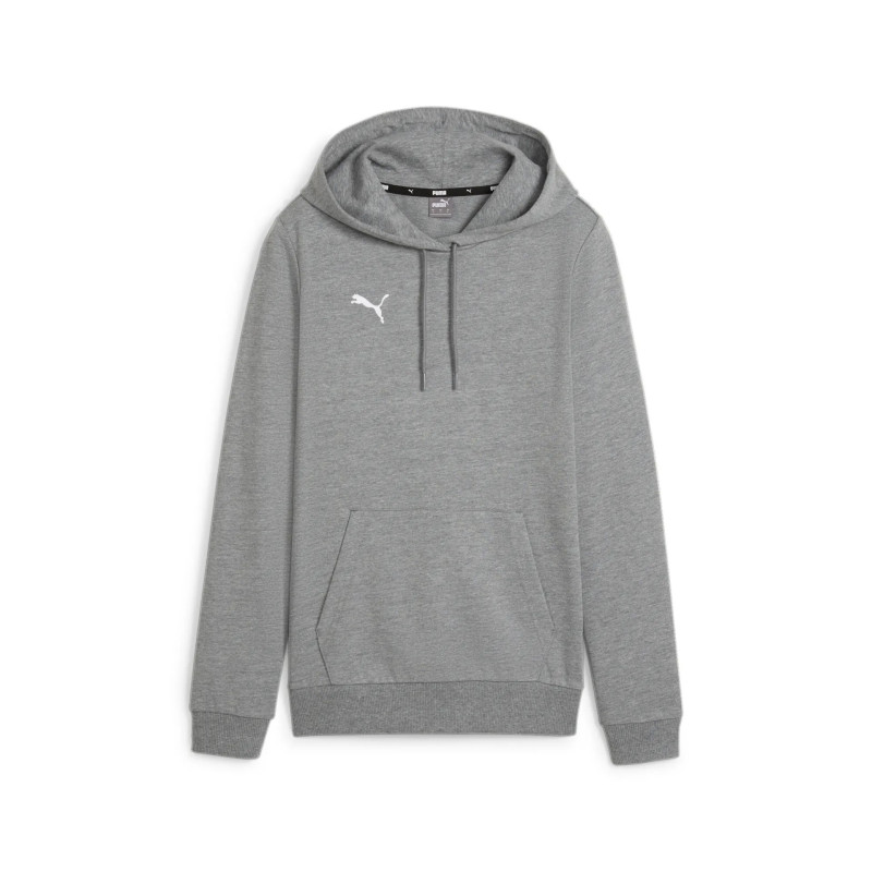 PUMA TEAMGOAL CASUALS HOODIE WMN GRIS