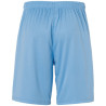 UHLSPORT CENTER BASIC SHORT WITHOUT SLIP CIEL/BLANC