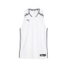 PUMA HOOPS GAME JERSEY BLANC
